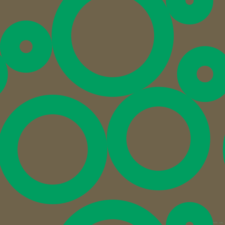 bubbles, circles, sponge, big, medium, small, 65 pixel line width, Shamrock Green and Soya Bean circles bubbles sponge soap seamless tileable