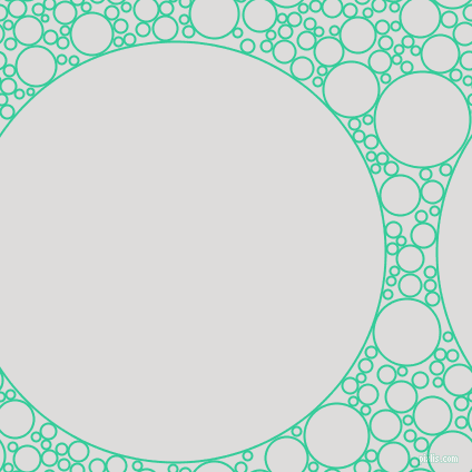 bubbles, circles, sponge, big, medium, small, 2 pixel line width, Shamrock and Porcelain circles bubbles sponge soap seamless tileable