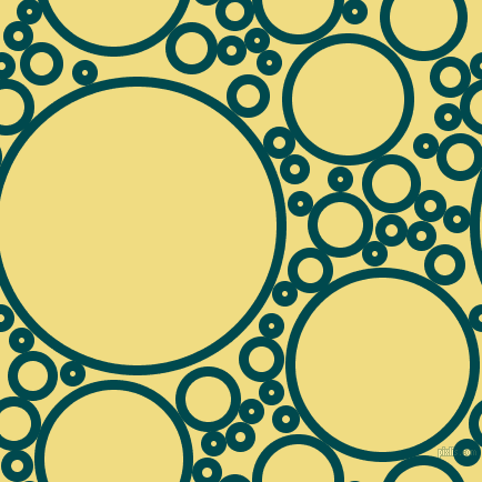 bubbles, circles, sponge, big, medium, small, 9 pixel line width, Sherpa Blue and Buff circles bubbles sponge soap seamless tileable