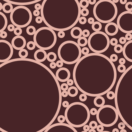 bubbles, circles, sponge, big, medium, small, 9 pixel line width, Shilo and Bulgarian Rose circles bubbles sponge soap seamless tileable