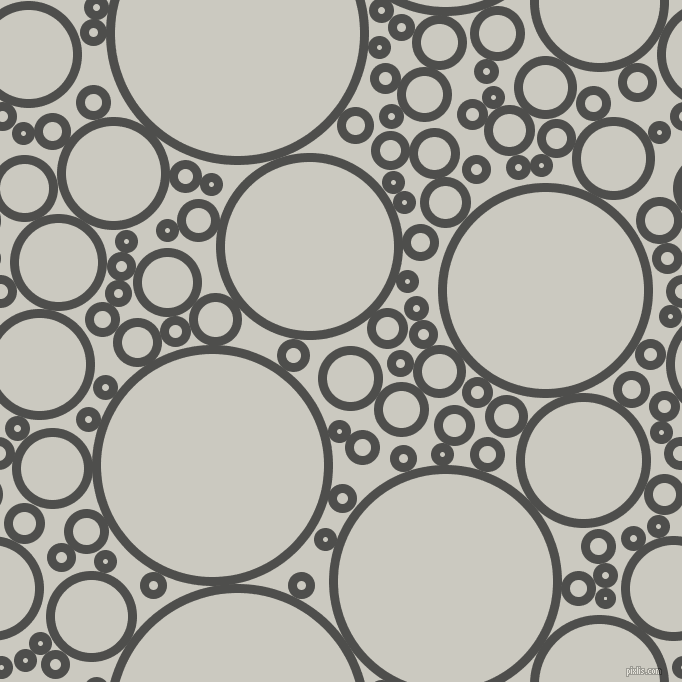 bubbles, circles, sponge, big, medium, small, 9 pixel line width, Ship Grey and Quill Grey circles bubbles sponge soap seamless tileable
