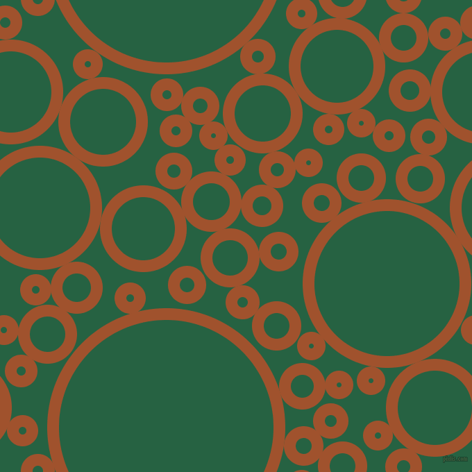 bubbles, circles, sponge, big, medium, small, 17 pixel line width, Sienna and Green Pea circles bubbles sponge soap seamless tileable