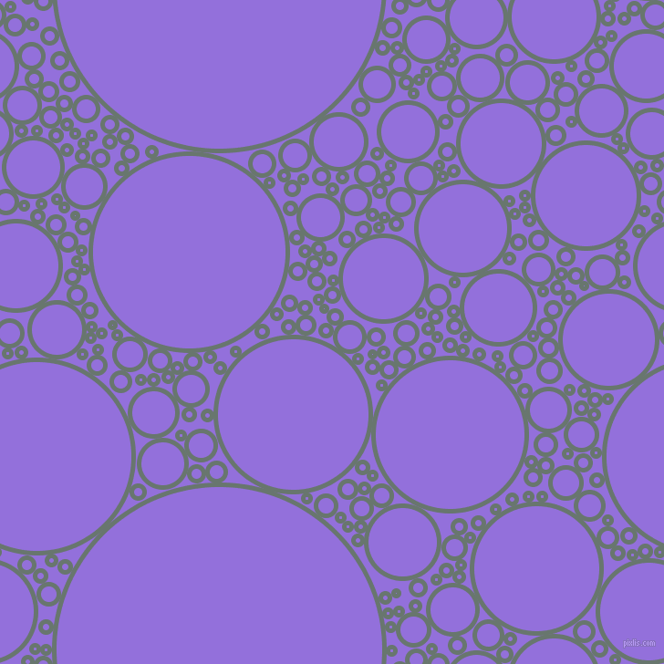 bubbles, circles, sponge, big, medium, small, 5 pixel line width, Sirocco and Medium Purple circles bubbles sponge soap seamless tileable
