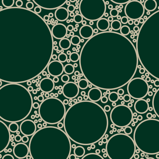 bubbles, circles, sponge, big, medium, small, 5 pixel line width, Sisal and Dark Green circles bubbles sponge soap seamless tileable