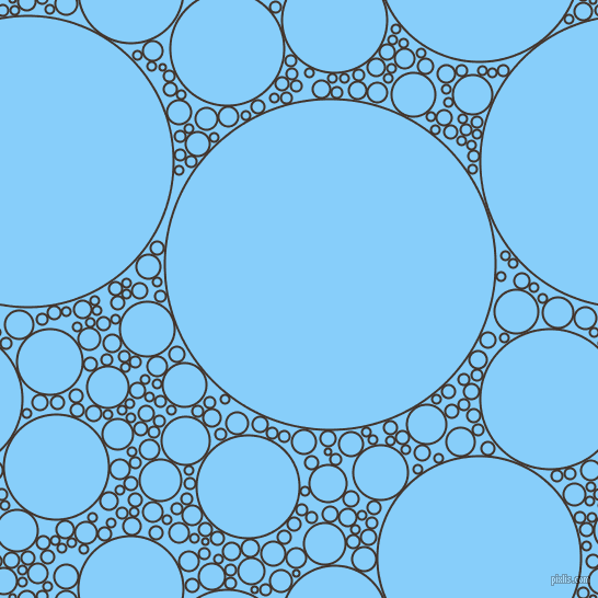 bubbles, circles, sponge, big, medium, small, 2 pixel line width, Slugger and Light Sky Blue circles bubbles sponge soap seamless tileable