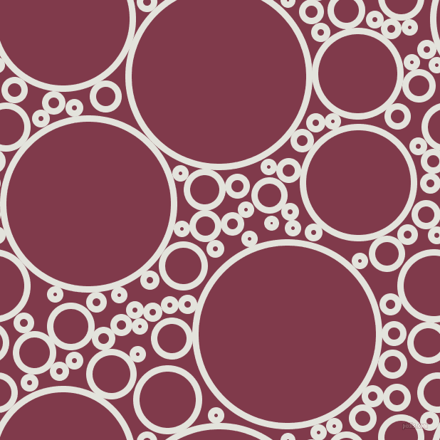 bubbles, circles, sponge, big, medium, small, 9 pixel line width, Snow Drift and Camelot circles bubbles sponge soap seamless tileable