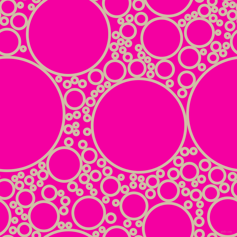 bubbles, circles, sponge, big, medium, small, 9 pixel line width, Soft Amber and Hollywood Cerise circles bubbles sponge soap seamless tileable