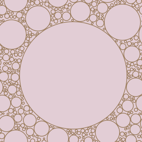 bubbles, circles, sponge, big, medium, small, 3 pixel line width, Sorrell Brown and Prim circles bubbles sponge soap seamless tileable