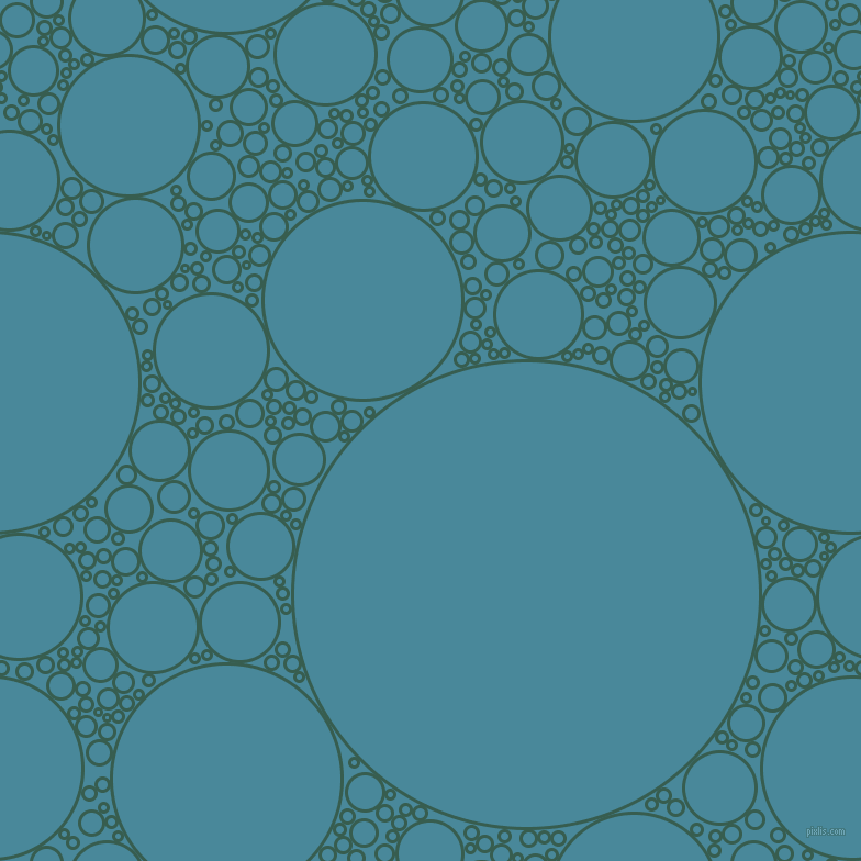bubbles, circles, sponge, big, medium, small, 3 pixel line width, Spectra and Hippie Blue circles bubbles sponge soap seamless tileable