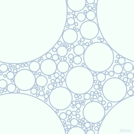bubbles, circles, sponge, big, medium, small, 3 pixel line width, Spindle and Mint Cream circles bubbles sponge soap seamless tileable