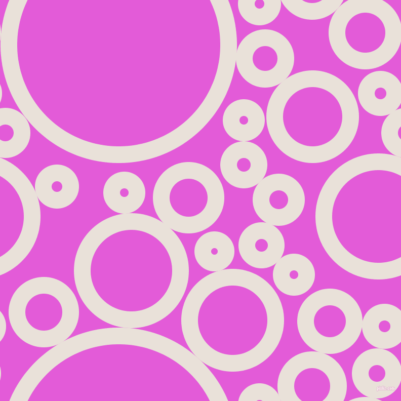bubbles, circles, sponge, big, medium, small, 33 pixel line width, Spring Wood and Free Speech Magenta circles bubbles sponge soap seamless tileable