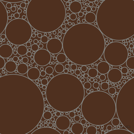 bubbles, circles, sponge, big, medium, small, 2 pixel line width, Stack and Indian Tan circles bubbles sponge soap seamless tileable