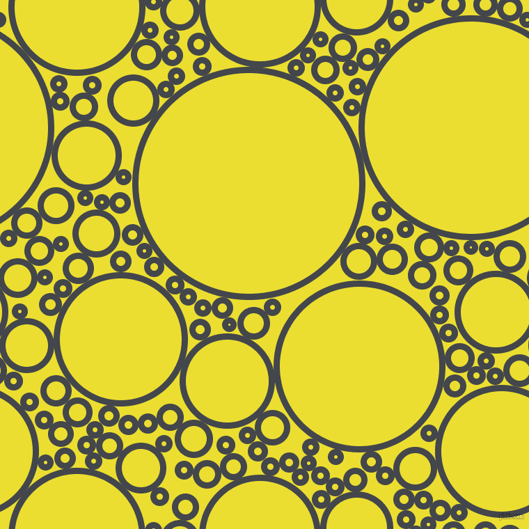 bubbles, circles, sponge, big, medium, small, 9 pixel line width, Steel Grey and Golden Fizz circles bubbles sponge soap seamless tileable