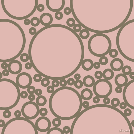 bubbles, circles, sponge, big, medium, small, 9 pixel line width, Stonewall and Cavern Pink circles bubbles sponge soap seamless tileable