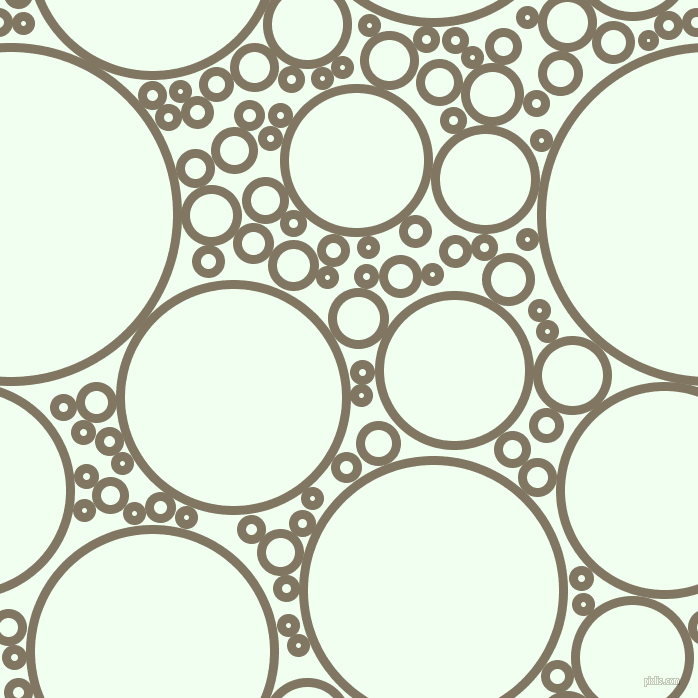 bubbles, circles, sponge, big, medium, small, 9 pixel line width, Stonewall and Honeydew circles bubbles sponge soap seamless tileable