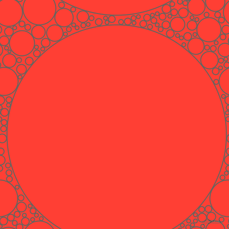 bubbles, circles, sponge, big, medium, small, 2 pixel line width, Storm Dust and Red Orange circles bubbles sponge soap seamless tileable