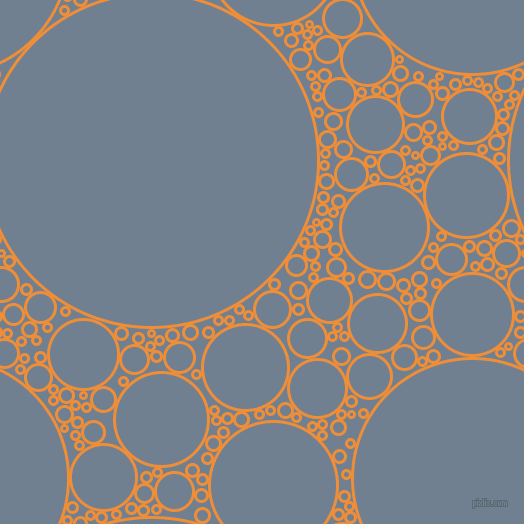 bubbles, circles, sponge, big, medium, small, 3 pixel line width, Sun and Slate Grey circles bubbles sponge soap seamless tileable