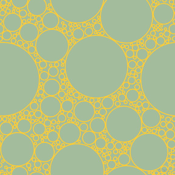 bubbles, circles, sponge, big, medium, small, 3 pixel line width, Sunglow and Spring Rain circles bubbles sponge soap seamless tileable