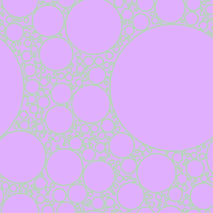 bubbles, circles, sponge, big, medium, small, 5 pixel line width, Surf and Mauve circles bubbles sponge soap seamless tileable