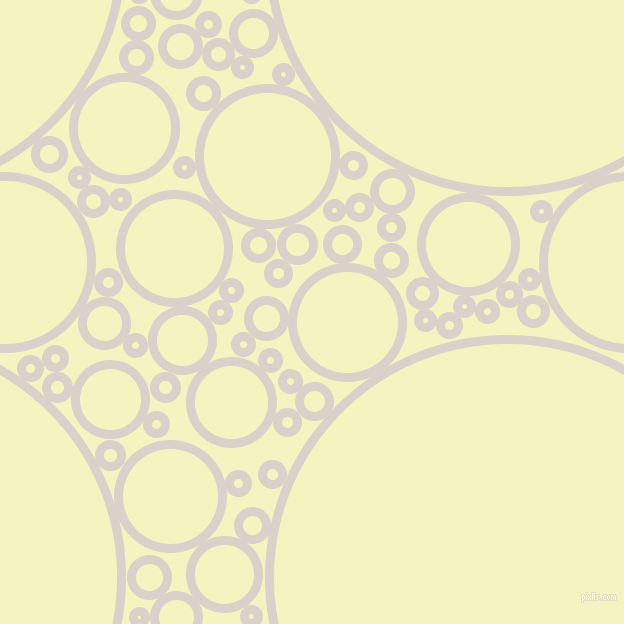 bubbles, circles, sponge, big, medium, small, 9 pixel line width, Swiss Coffee and Cumulus circles bubbles sponge soap seamless tileable