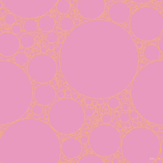 bubbles, circles, sponge, big, medium, small, 2 pixel line width, Tacao and Shocking circles bubbles sponge soap seamless tileable