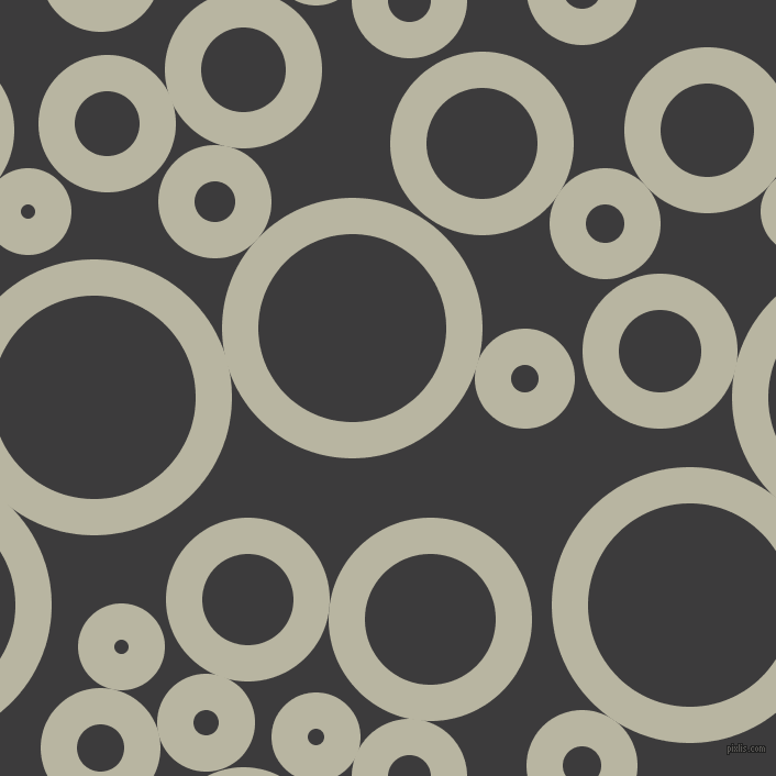 bubbles, circles, sponge, big, medium, small, 33 pixel line width, Tana and Fuscous Grey circles bubbles sponge soap seamless tileable