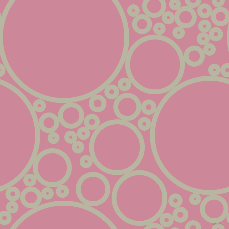 bubbles, circles, sponge, big, medium, small, 17 pixel line width, Tana and Puce circles bubbles sponge soap seamless tileable