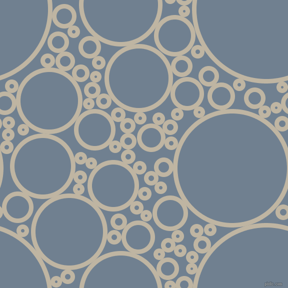 bubbles, circles, sponge, big, medium, small, 9 pixel line width, Tea and Slate Grey circles bubbles sponge soap seamless tileable
