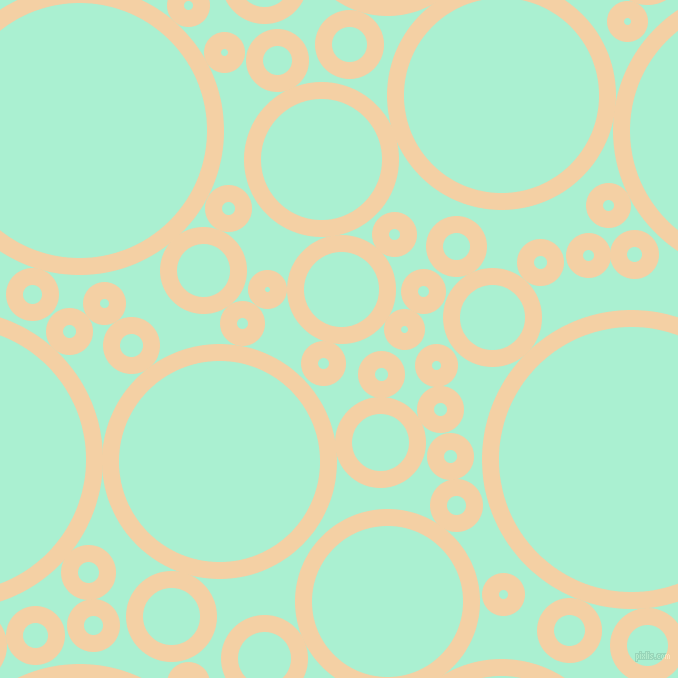 bubbles, circles, sponge, big, medium, small, 17 pixel line widthTequila and Magic Mint circles bubbles sponge soap seamless tileable