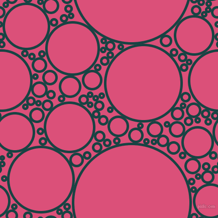 bubbles, circles, sponge, big, medium, small, 5 pixel line width, Tiber and Cranberry circles bubbles sponge soap seamless tileable