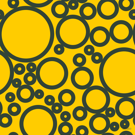 bubbles, circles, sponge, big, medium, small, 17 pixel line width, Timber Green and Tangerine Yellow circles bubbles sponge soap seamless tileable