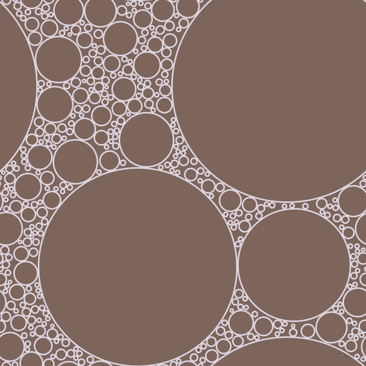 bubbles, circles, sponge, big, medium, small, 3 pixel line width, Titan White and Russett circles bubbles sponge soap seamless tileable