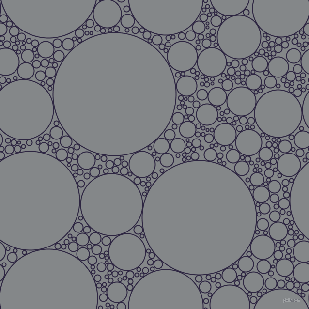 bubbles, circles, sponge, big, medium, small, 2 pixel line width, Tolopea and Aluminium circles bubbles sponge soap seamless tileable