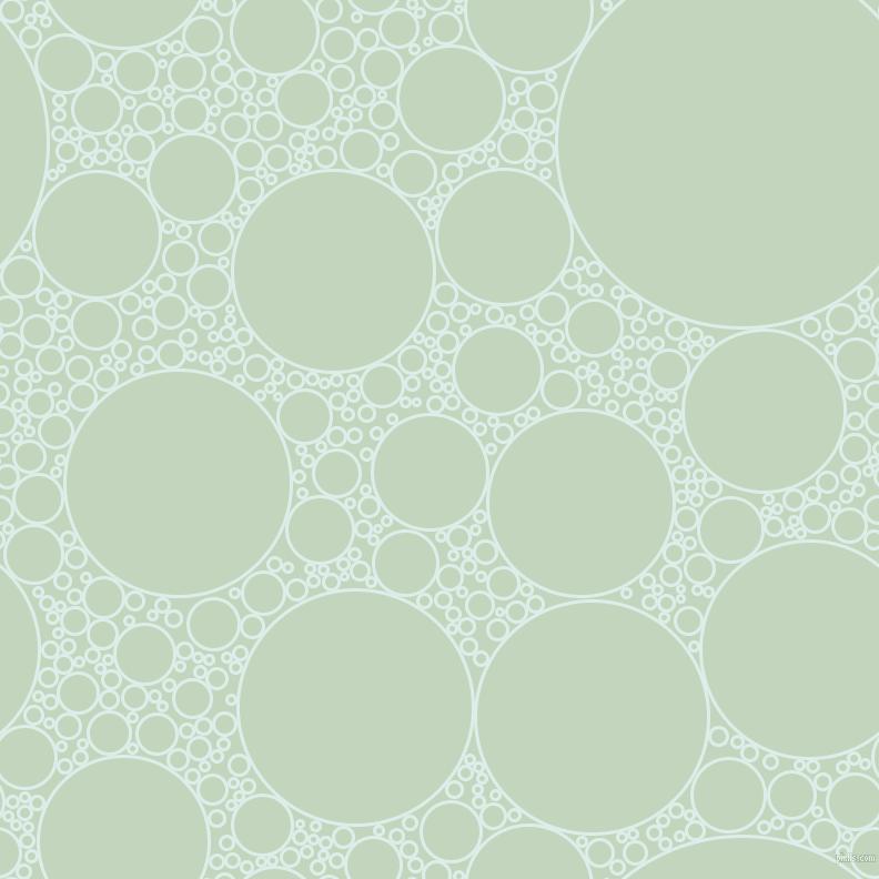 bubbles, circles, sponge, big, medium, small, 3 pixel line width, Tranquil and Surf Crest circles bubbles sponge soap seamless tileable