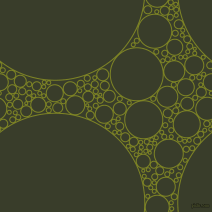 bubbles, circles, sponge, big, medium, small, 2 pixel line width, Trendy Green and Green Kelp circles bubbles sponge soap seamless tileable
