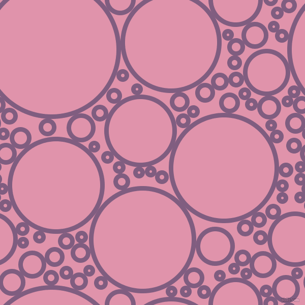 bubbles, circles, sponge, big, medium, small, 9 pixel line width, Trendy Pink and Kobi circles bubbles sponge soap seamless tileable