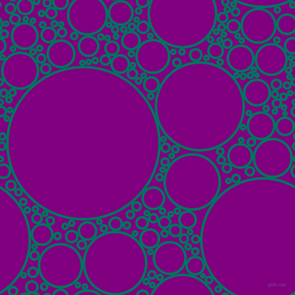 bubbles, circles, sponge, big, medium, small, 5 pixel line width, Tropical Rain Forest and Purple circles bubbles sponge soap seamless tileable
