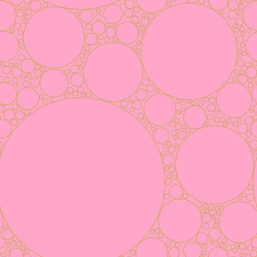 bubbles, circles, sponge, big, medium, small, 2 pixel line width, Tumbleweed and Carnation Pink circles bubbles sponge soap seamless tileable