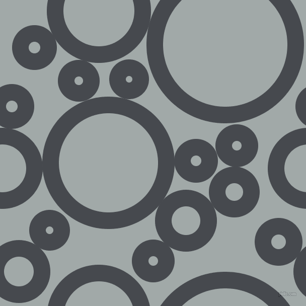 bubbles, circles, sponge, big, medium, small, 33 pixel line width, Tuna and Hit Grey circles bubbles sponge soap seamless tileable
