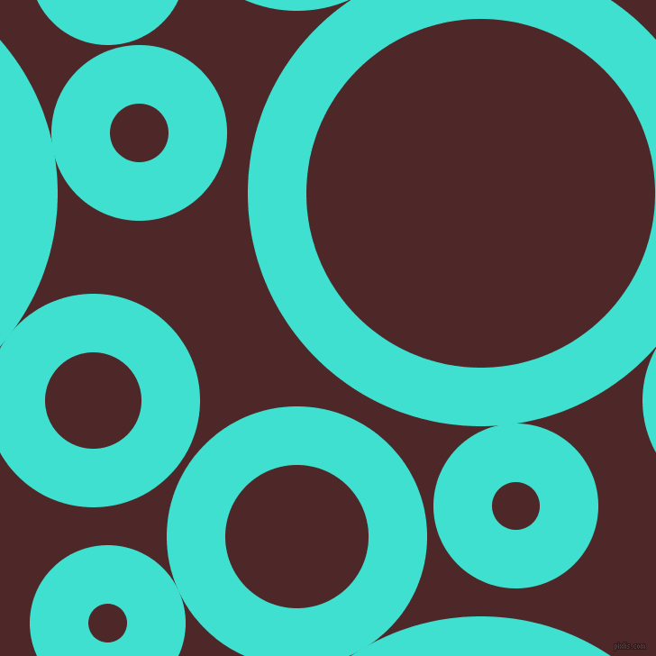bubbles, circles, sponge, big, medium, small, 65 pixel line width, Turquoise and Volcano circles bubbles sponge soap seamless tileable