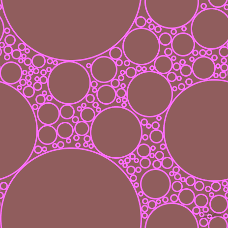 bubbles, circles, sponge, big, medium, small, 3 pixel line widthUltra Pink and Rose Taupe circles bubbles sponge soap seamless tileable