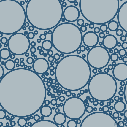 bubbles, circles, sponge, big, medium, small, 5 pixel line width, Venice Blue and Heather circles bubbles sponge soap seamless tileable