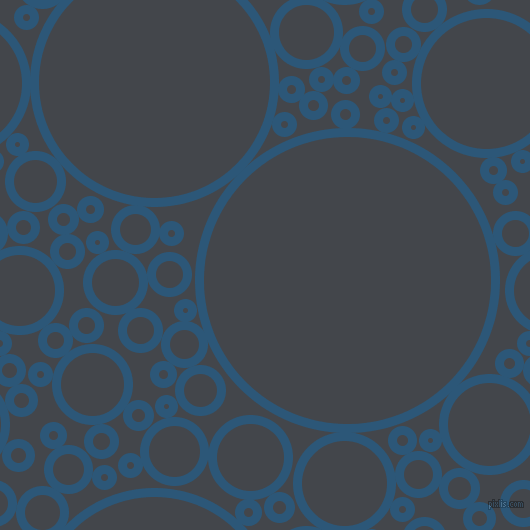 bubbles, circles, sponge, big, medium, small, 9 pixel line width, Venice Blue and Steel Grey circles bubbles sponge soap seamless tileable