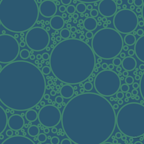bubbles, circles, sponge, big, medium, small, 5 pixel line widthViridian and Chathams Blue circles bubbles sponge soap seamless tileable