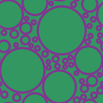 bubbles, circles, sponge, big, medium, small, 9 pixel line widthVivid Violet and Eucalyptus circles bubbles sponge soap seamless tileable