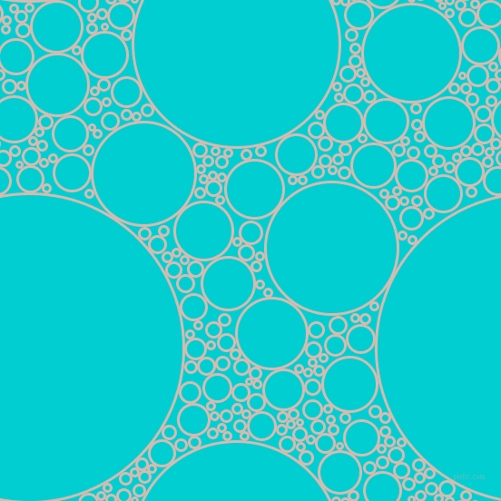 bubbles, circles, sponge, big, medium, small, 3 pixel line width, Wafer and Dark Turquoise circles bubbles sponge soap seamless tileable