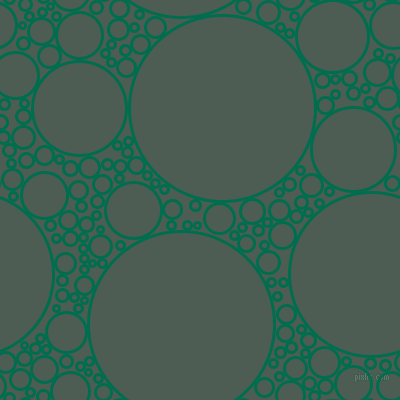 bubbles, circles, sponge, big, medium, small, 3 pixel line width, Watercourse and Feldgrau circles bubbles sponge soap seamless tileable