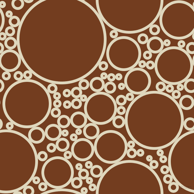 bubbles, circles, sponge, big, medium, small, 9 pixel line width, Wheatfield and Peru Tan circles bubbles sponge soap seamless tileable
