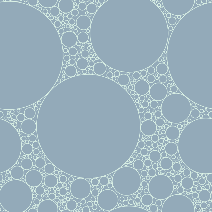 bubbles, circles, sponge, big, medium, small, 2 pixel line width, White Ice and Nepal circles bubbles sponge soap seamless tileable