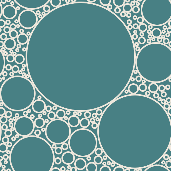 bubbles, circles, sponge, big, medium, small, 5 pixel line width, White Linen and Paradiso circles bubbles sponge soap seamless tileable
